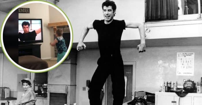 Toddler Proves He Is The Next Danny Zuko As He Shows Off His ‘Grease’ Moves