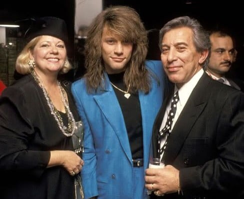 Bon Jovi and his mother