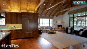Awe-inspiring woodwork runs through just about every room