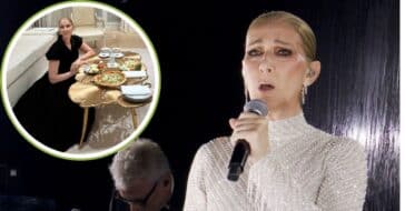 Celine Dion Olympics performance