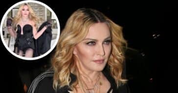 Madonna Shows Off Dance Moves Wearing Fishnet Stockings And Corset