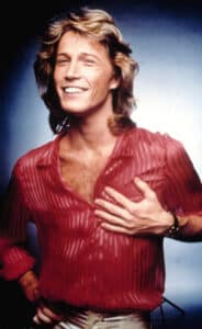 Andy Gibb, publicity shot for 'Shadow Dancing'