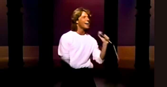 Revisit this Andy Gibb masterpiece