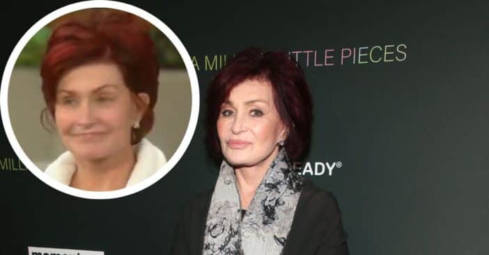 Sharon Osbourne makeup free look