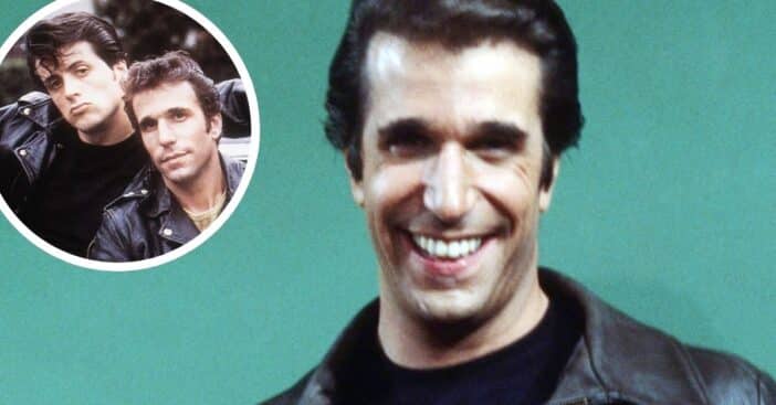 Sylvester Stallone inspired a part of Fonzie