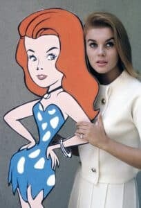 THE FLINTSTONES, Ann-Margret (making her TV debut as Ann Margrock)