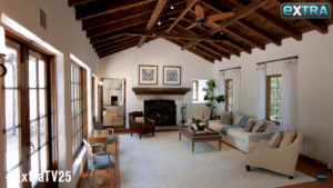 The interior has all the best features of a Spanish-style house