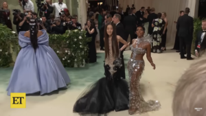 Vera Wang defies aging appearing at the 2024 Met Gala rocking a sheer gown