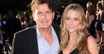 Charlie Sheen and Brooke Mueller