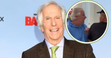 Henry Winkler Shopper bodycheck