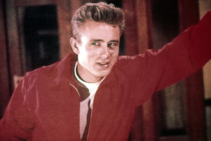 James Dean in the 1950s