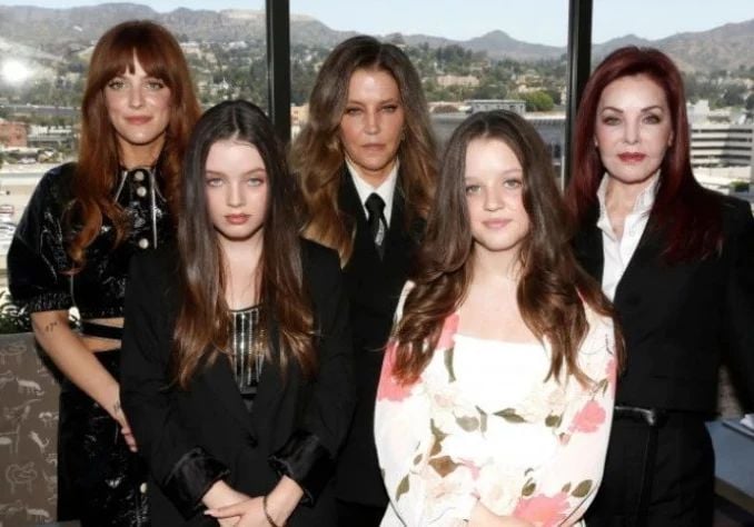 Lisa Marie Presley's daughters