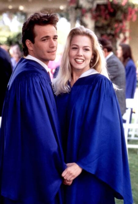 Jennie Garth Luke Perry