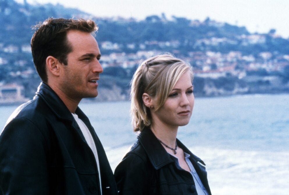 Jennie Garth Luke Perry