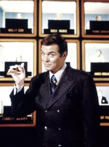 THE HOLLYWOOD SQUARES, host Peter Marshall