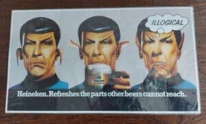 Heineken ad featuring Spock that drew criticism from Leonard Nimoy