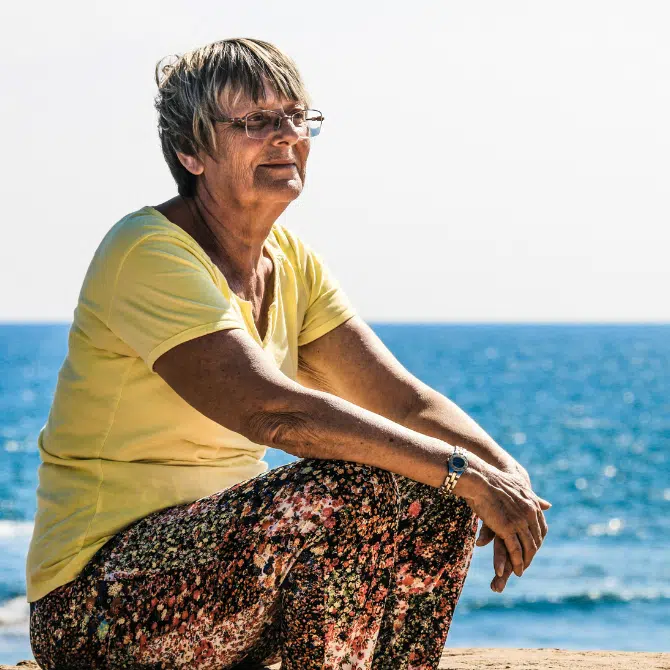 woman 100th birthday smoking