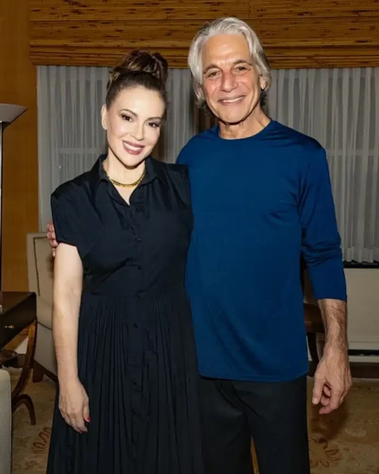 tony danza Alyssa Milano reunion