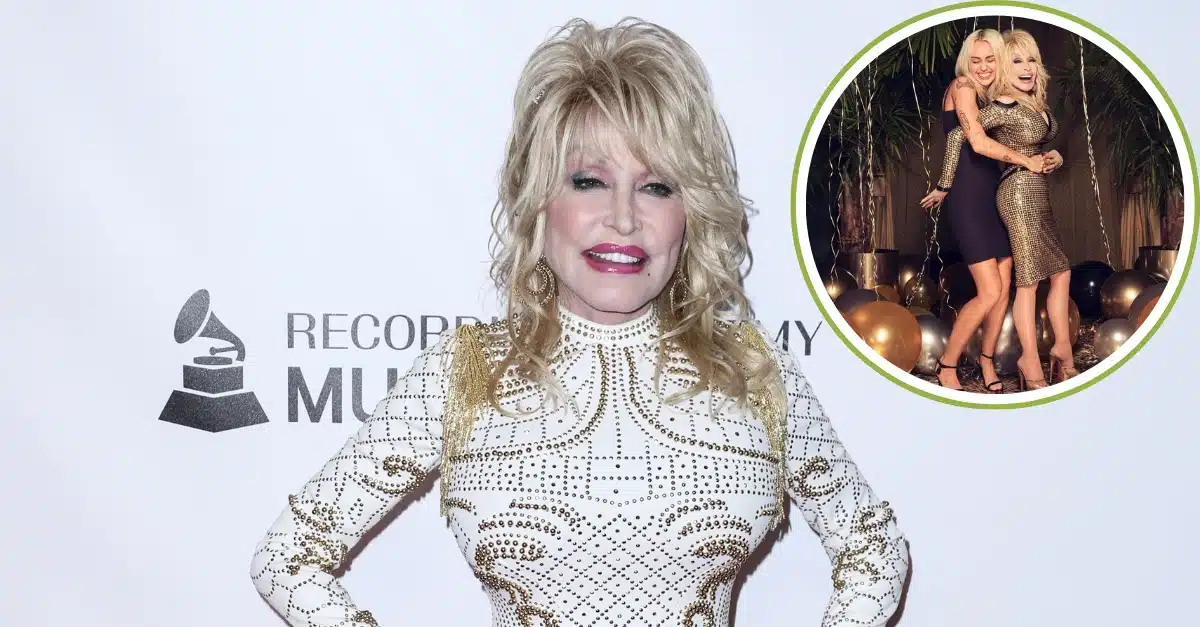 Are dolly parton and Miley Cyrus related