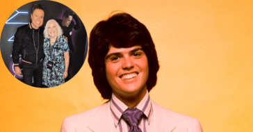 Donny osmond Reunites with tiger beat editor