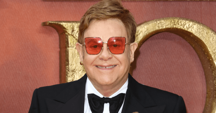 Elton John limited vision