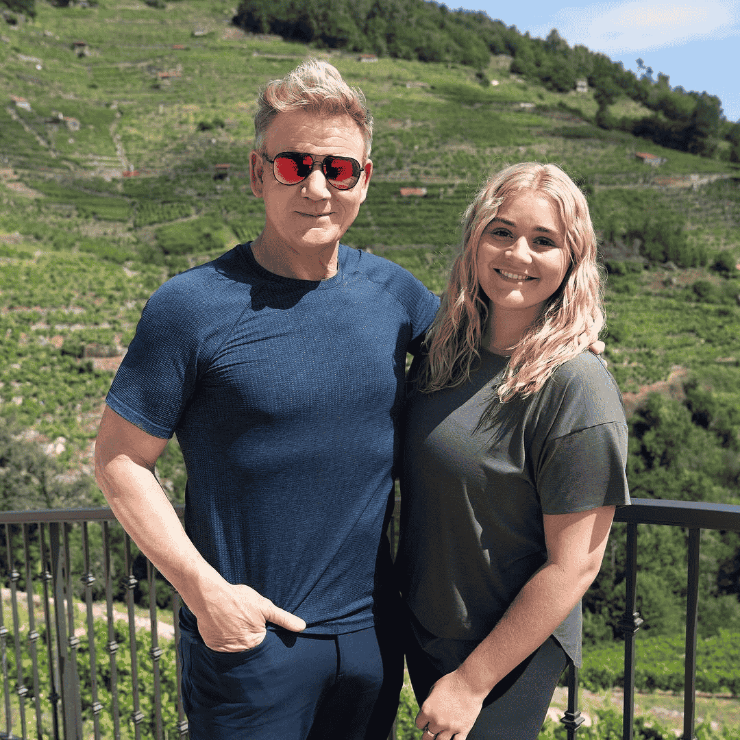 Gordon Ramsay and Tilly Ramsay