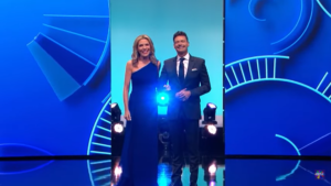 Ryan Seacrest Vanna White first hosting Wheel of Fortune