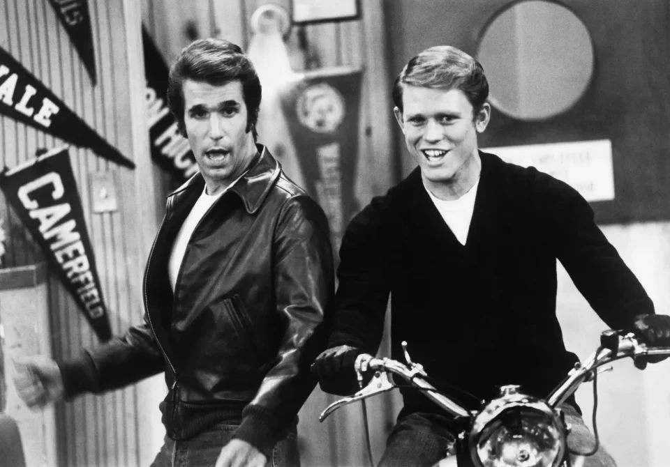 Fonzie richie Cunningham recreate photo