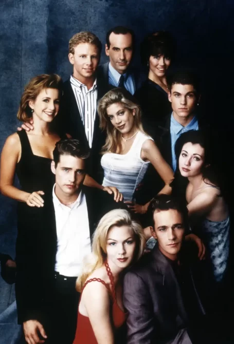 Beverly hills 90210 cast 90s con