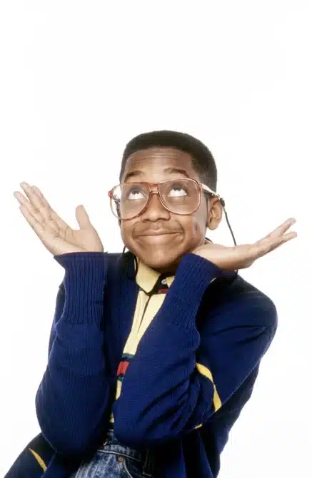  jaleel white steve urkel damaged his voice