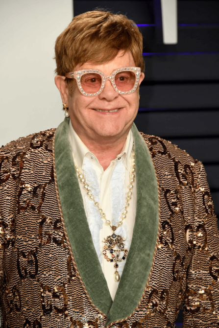 Elton John limited vision