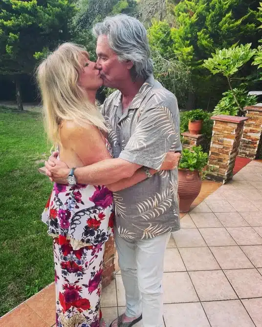 are goldie hawn and Kurt Russell married