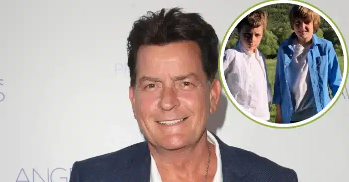 charlie sheen twin sons