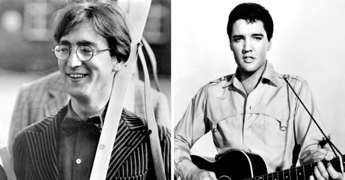 John Lennon Elvis feud