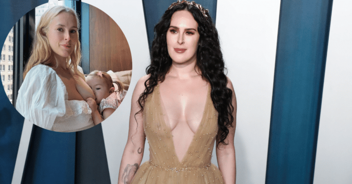 rumer Willis shamed for breastfeeding