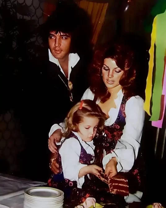 Elvis and Priscilla Presley unknown grandchild