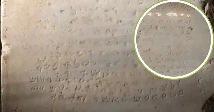 10 commandments stone discovered