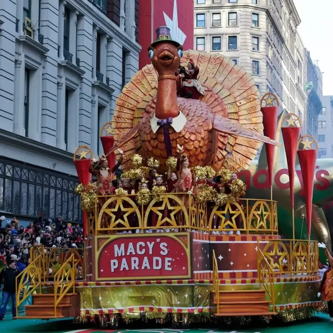 what time does the macys thanksgiving day parade start​