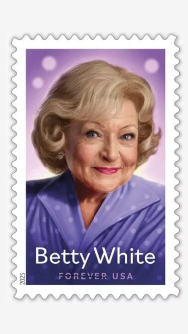 Betty White Stamp