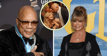 Goldie Hawn Quincy Jones