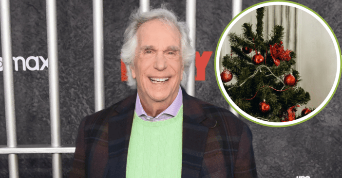 Henry Winkler’s Christmas tree