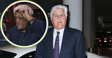 Jay Leno hits head on rock