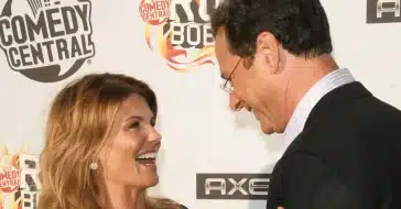 Lori Loughlin visits Bob saget’s grave