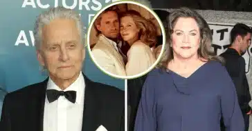 Michael Douglas rivalry with Kathleen turner