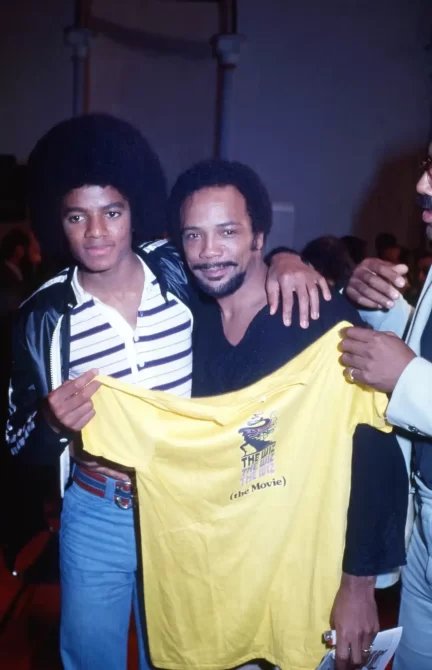 Quincy Jones Michael Jackson shy