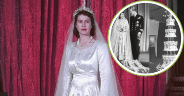 Queen Elizabeth And Prince Philip’s Wedding Cake Sells At Auction