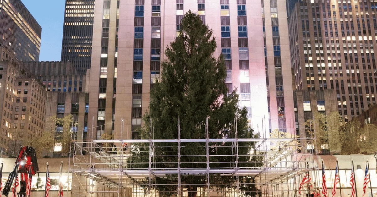 Rockefeller Center Is Ready For Christmas!