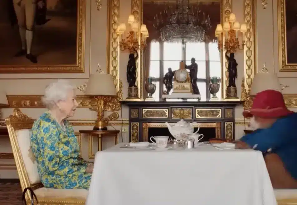 Queen Elizabeth II movie cameo