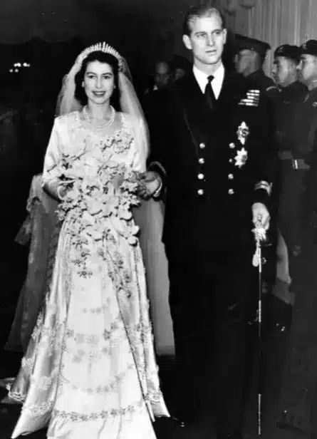 Queen Elizabeth And Prince Philip’s Wedding Cake Sells At Auction