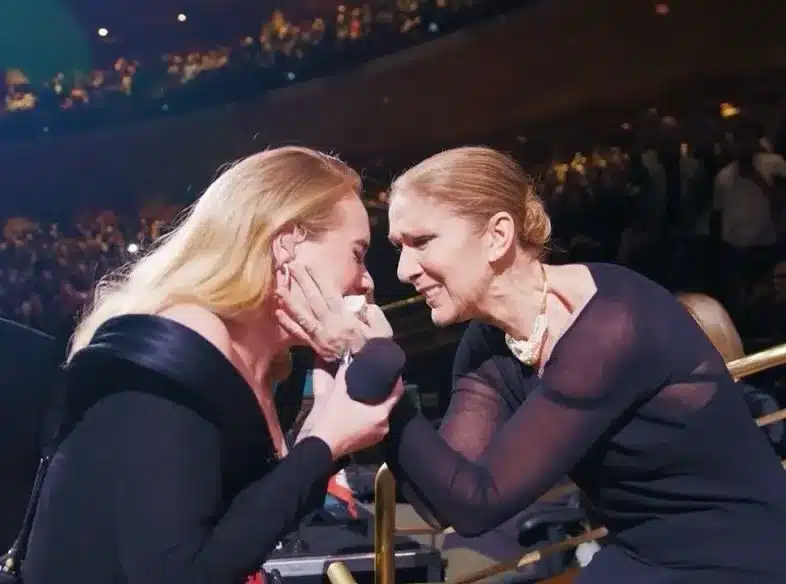 Adele and Celine Dion